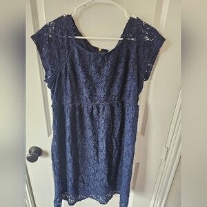 Motherhood Maternity Navy Dress